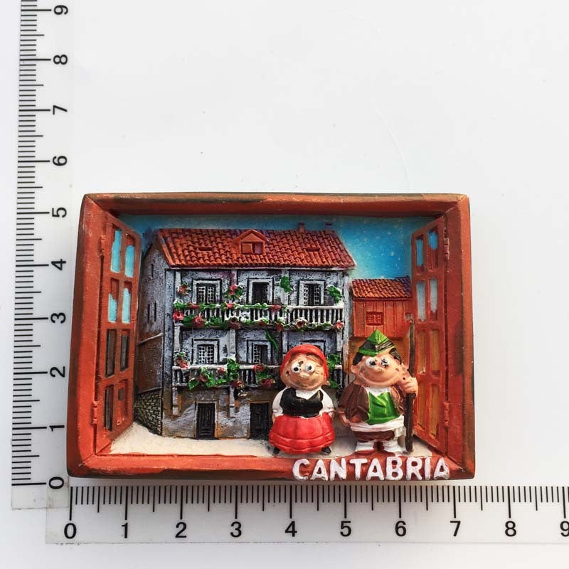 Tourist Souvenir Magnet Refrigerator Sticker
