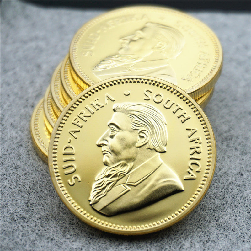 Commemorative Coin South Africa Kruger Gold And Silver Coins Commemorative Medal