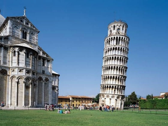 Italian Leaning Tower of Pisa