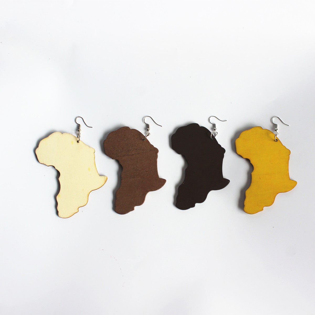 Exaggerated Fashion Laser Engraving Log Color Vintage Africa