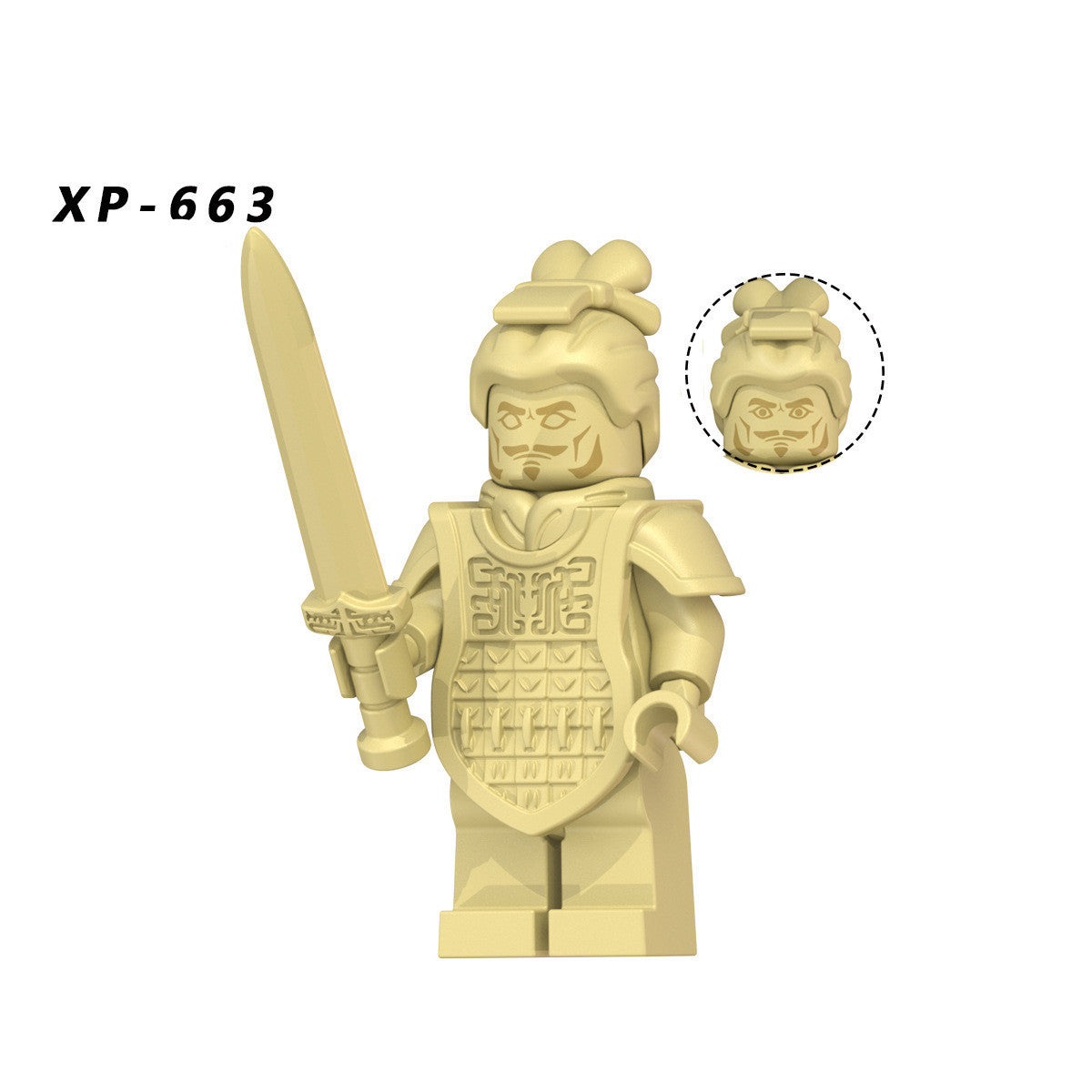 Building Blocks Of Terracotta Warriors And Horses In Ancient China