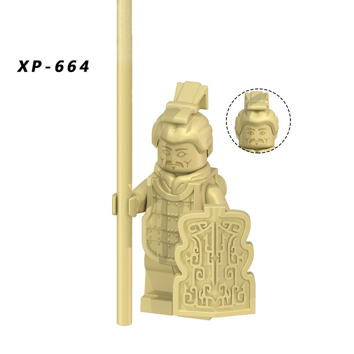 Building Blocks Of Terracotta Warriors And Horses In Ancient China