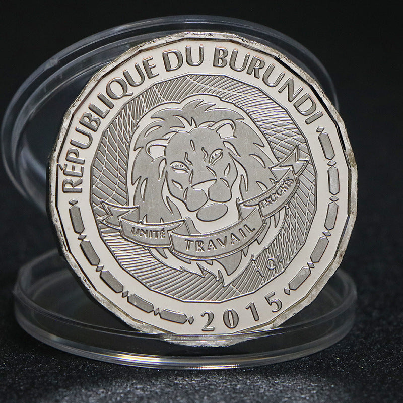 Africa Tropical Fish Commemorative Coin Marine Animals