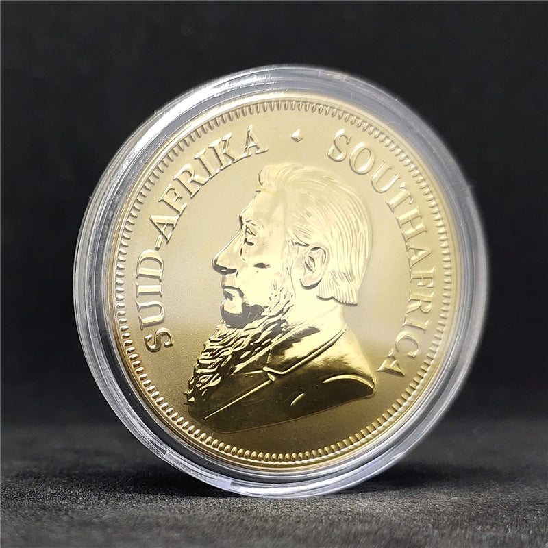 Commemorative Coin South Africa Kruger Gold And Silver Coins Commemorative Medal