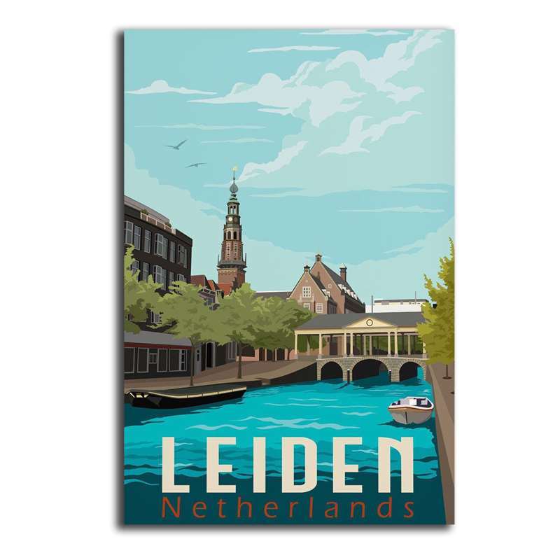 Canvas Wall Poster And Art Of Le Mont And Saint-Ange Travel France Vacation