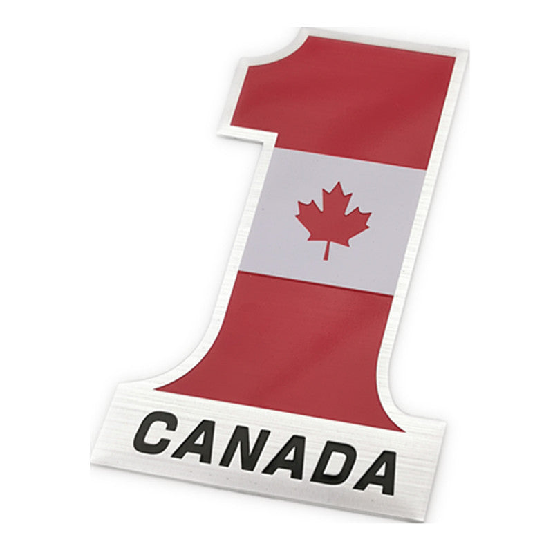 Car Personality Stickers 3 Dstereo Metal Sticker worlwide Flag Car Body Sticker Scratch Stickers