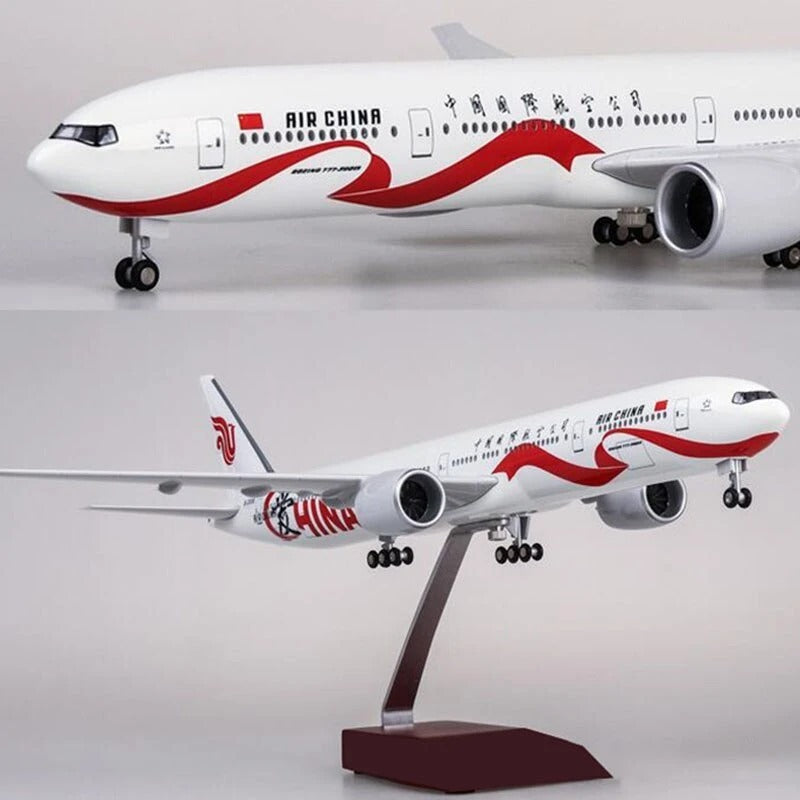 Air China loves B777-300 Air China loves simulation model