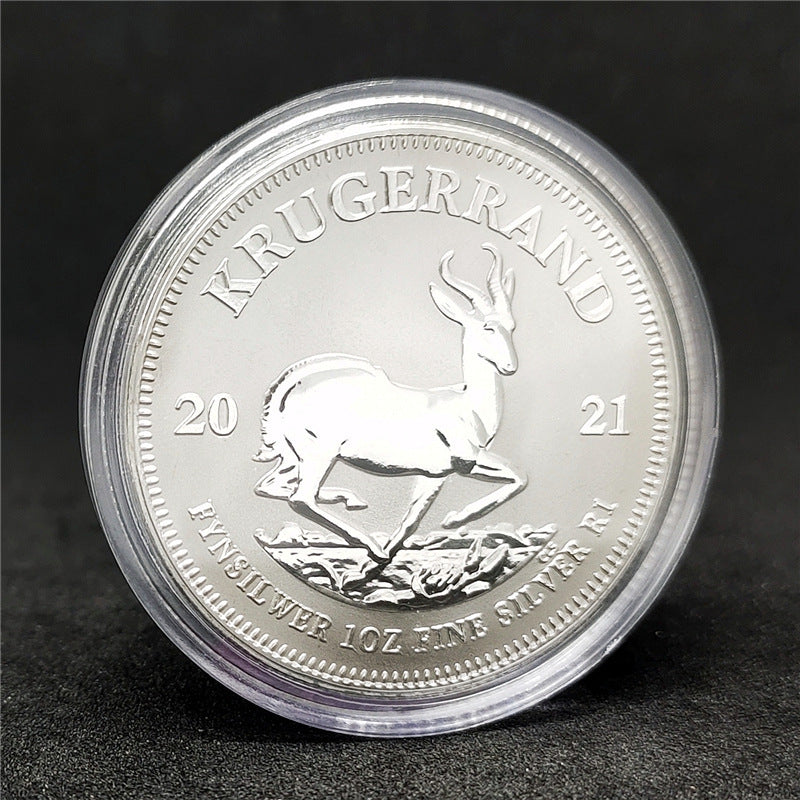 Commemorative Coin South Africa Kruger Gold And Silver Coins Commemorative Medal