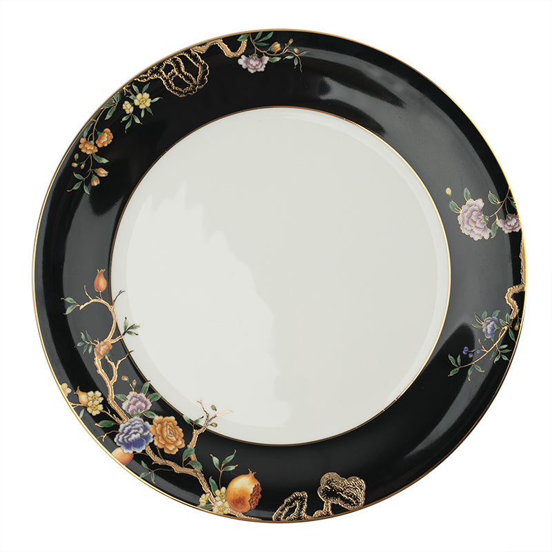 Bone China European Style Antique Household Tableware Bowl And Plate