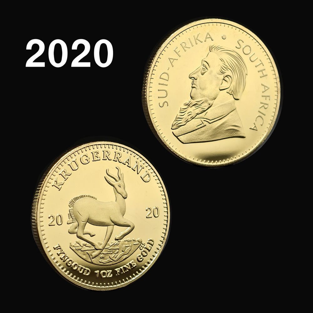 Commemorative Coin South Africa Kruger Gold And Silver Coins Commemorative Medal