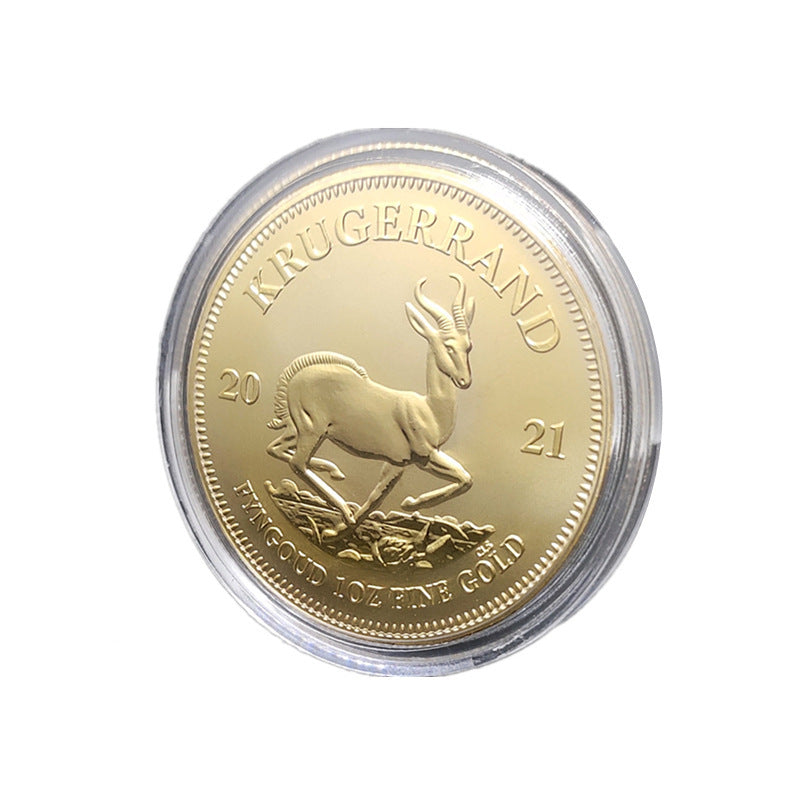 Commemorative Coin South Africa Kruger Gold And Silver Coins Commemorative Medal