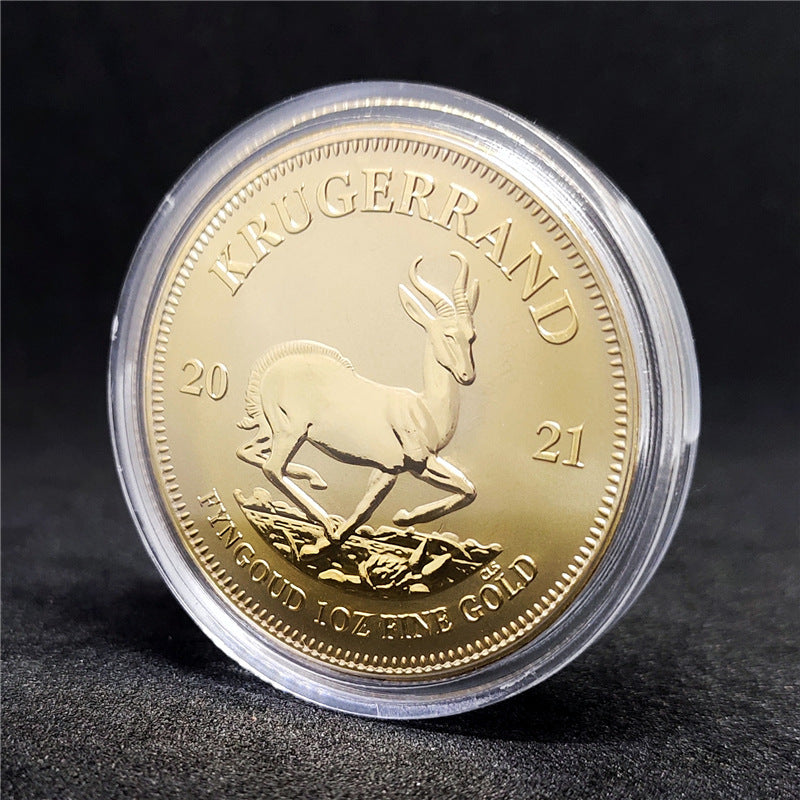 Commemorative Coin South Africa Kruger Gold And Silver Coins Commemorative Medal
