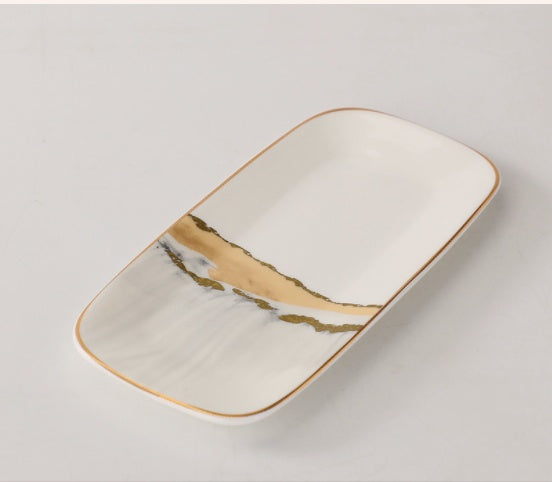 Bone China Hotel Tableware Set Chinese Style