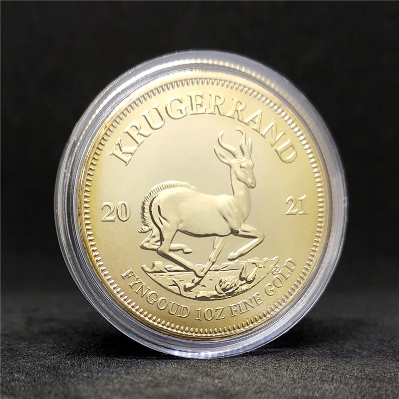 Commemorative Coin South Africa Kruger Gold And Silver Coins Commemorative Medal