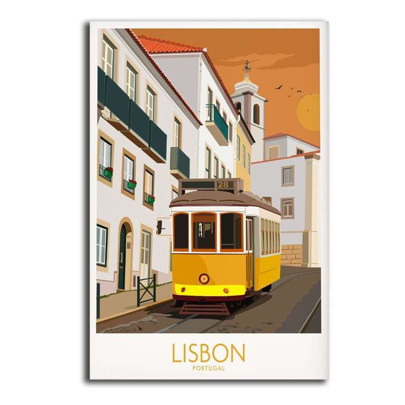 Canvas Wall Poster And Art Of Le Mont And Saint-Ange Travel France Vacation