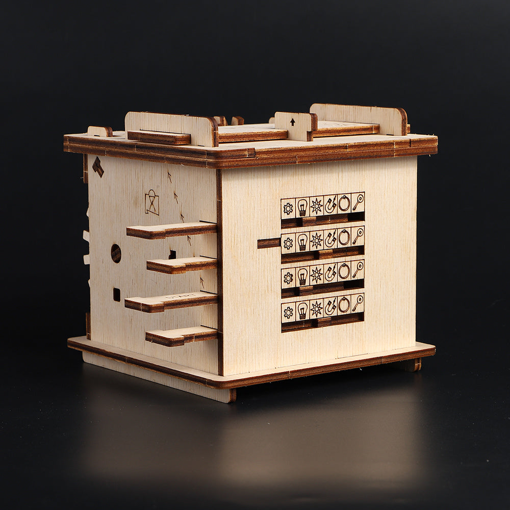 Da Vinci Code Book Wooden Decryption Toy