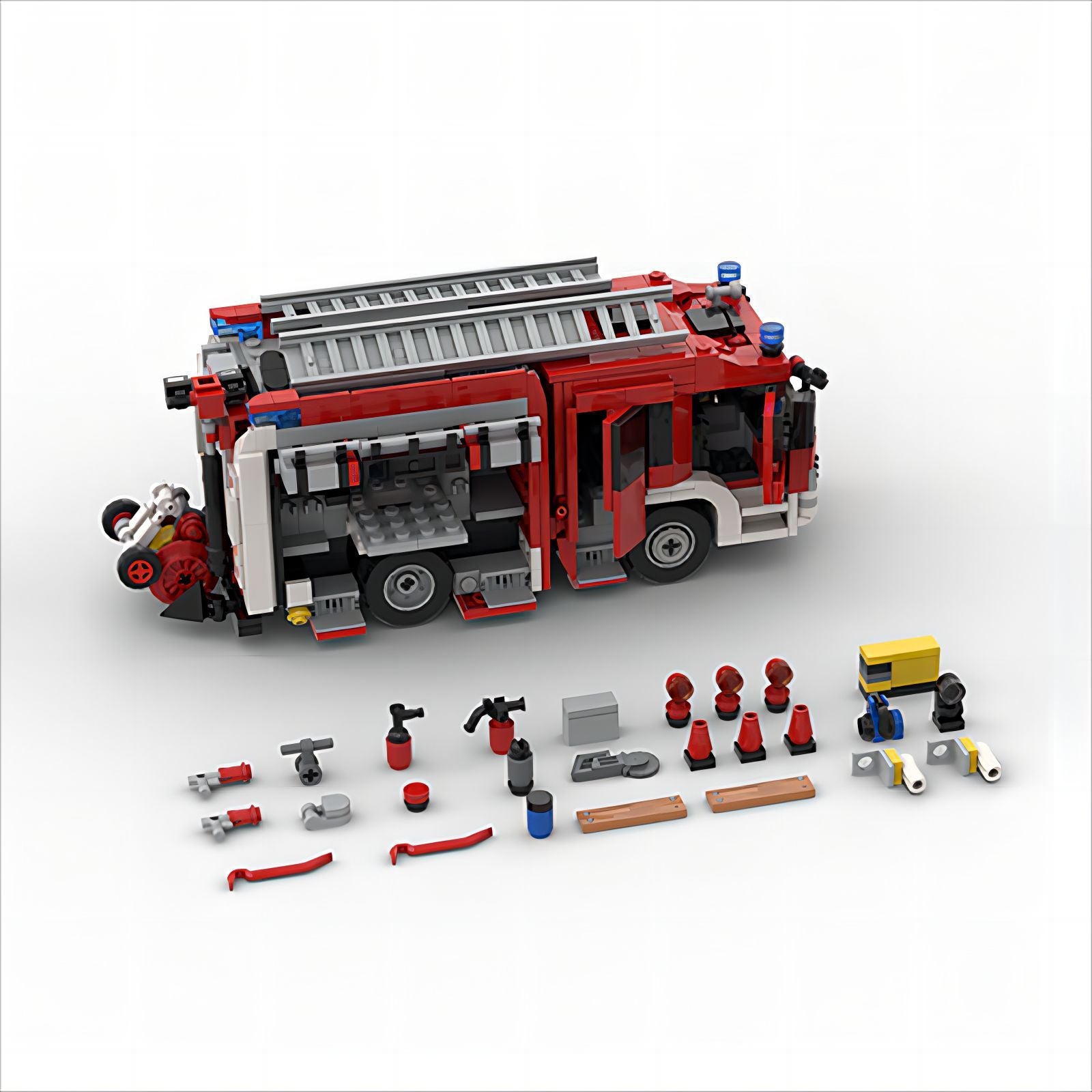 MOC-137461 Munich Fire Truck Small Particles