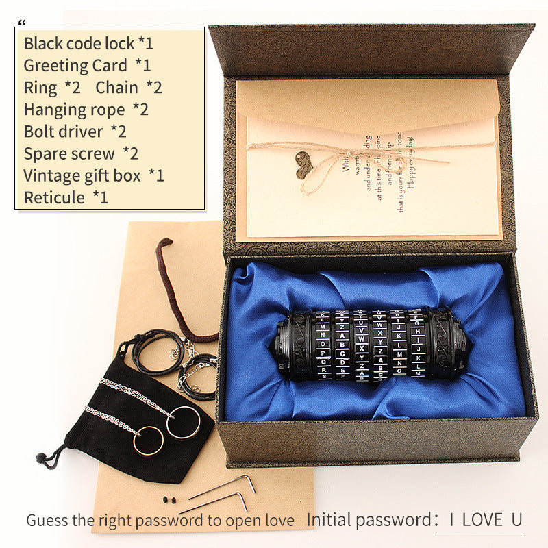 Alloy Creative Da Vinci Combination Lock Set