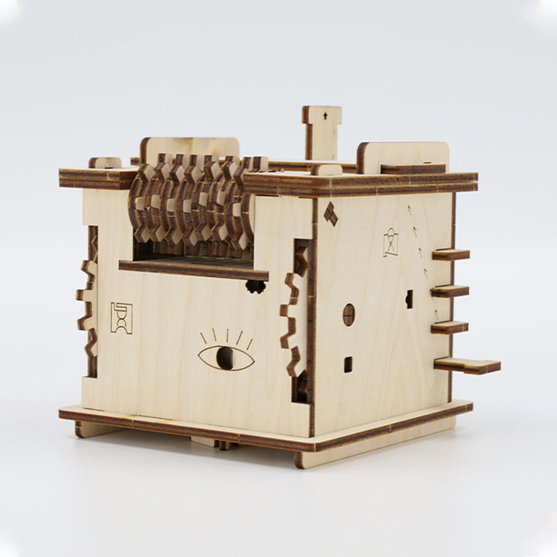Da Vinci Code Book Wooden Decryption Toy