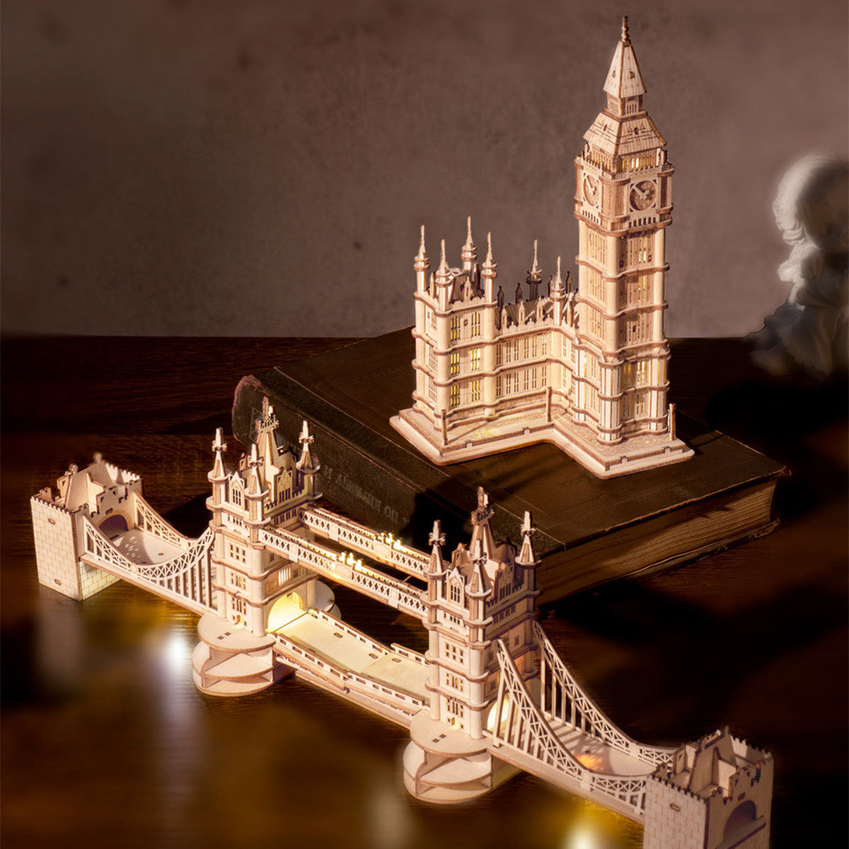 London Building Assembly Model Ornaments Diy