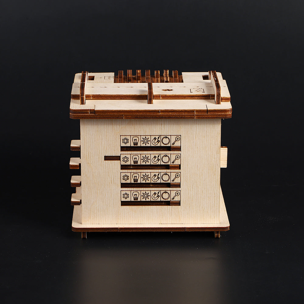 Da Vinci Code Book Wooden Decryption Toy