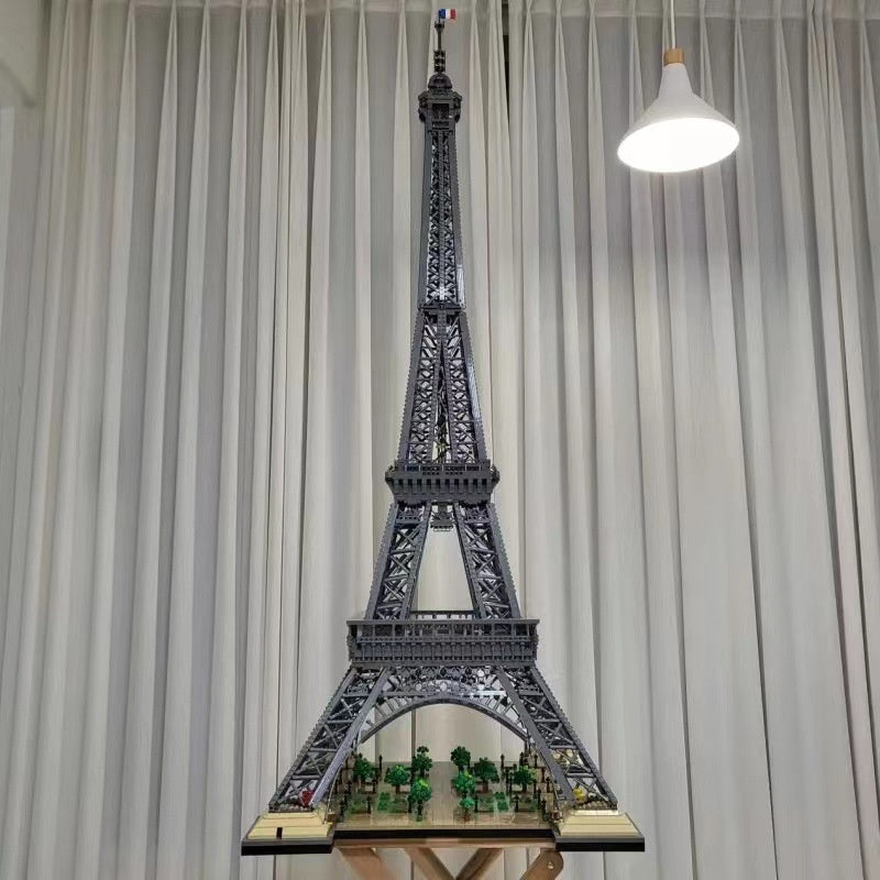 Eiffel Tower Building Block Model High Difficulty