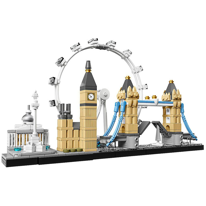 London Big Ben Tower Bridge Model Bricks Toy