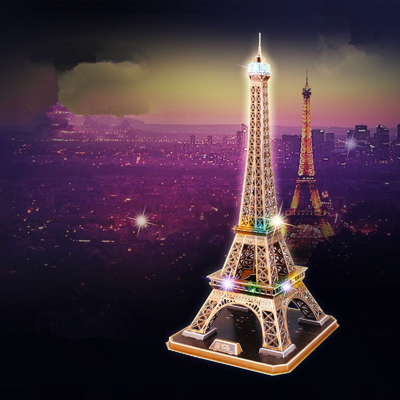 Three-dimensional Puzzle Paris Eiffel Tower