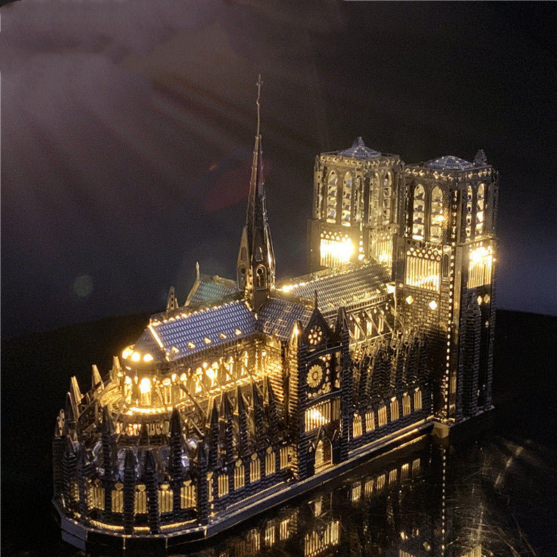 Metal Puzzle Notre Dame De Paris Model