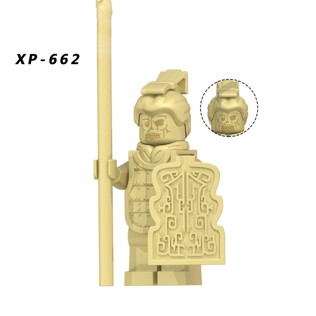 Building Blocks Of Terracotta Warriors And Horses In Ancient China