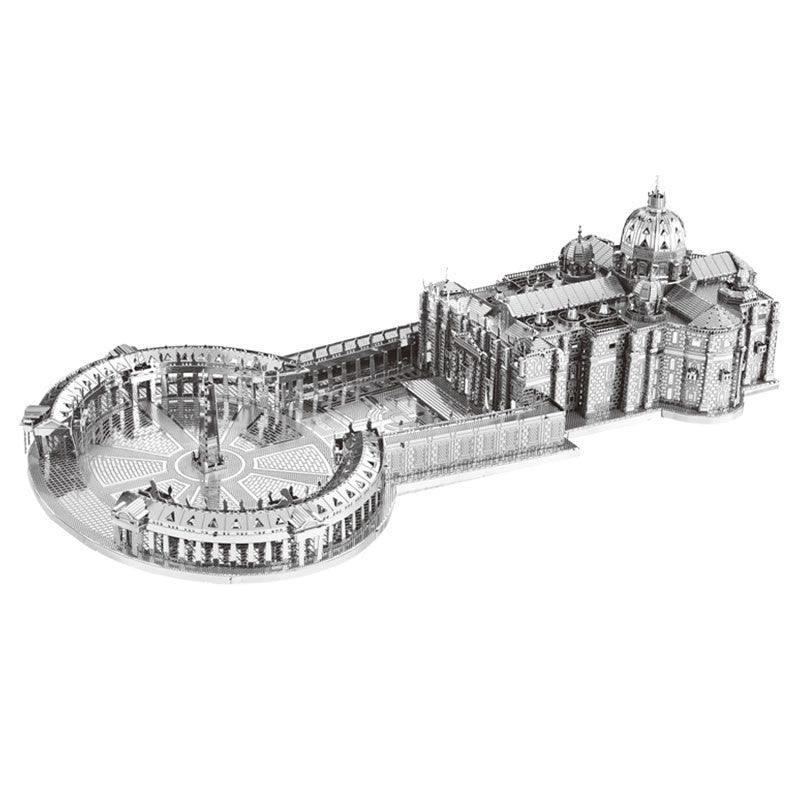 3D Metal Assembly Model Diy Puzzle Notre Dame De Paris