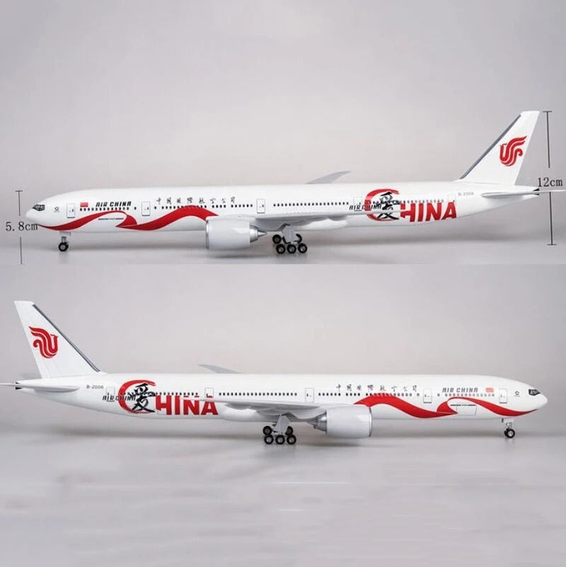 Air China loves B777-300 Air China loves simulation model