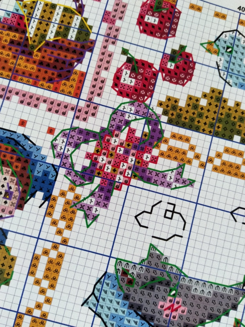 London cross stitch decorative painting