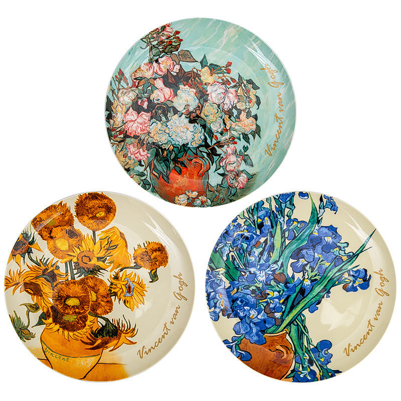Van Gogh Export Bone China 8-inch Plate