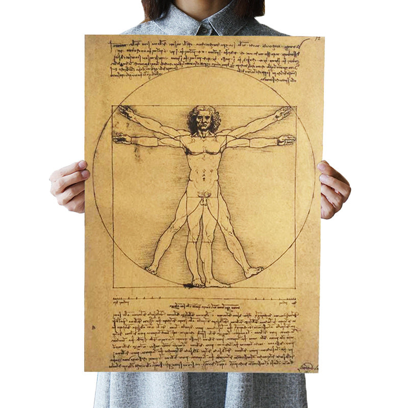 Da Vinci hand drawn