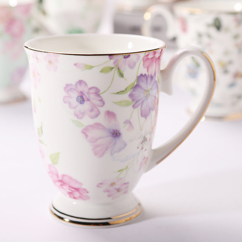 Household Creative Bone China Mark Office Cup