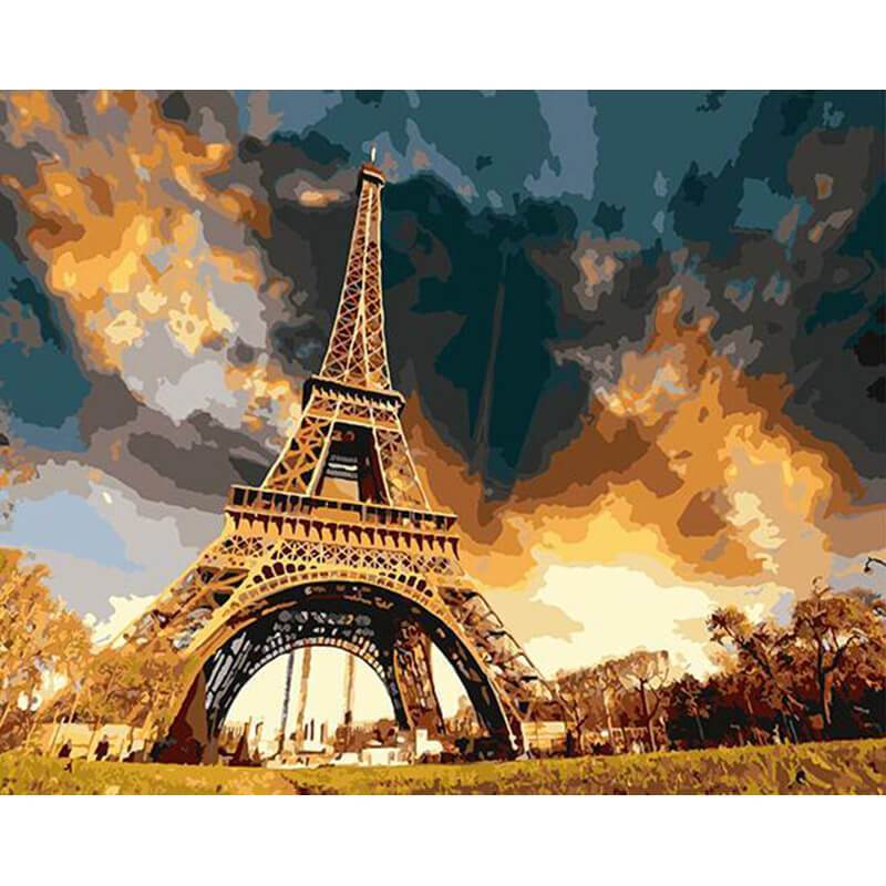 Eiffel Tower Painting