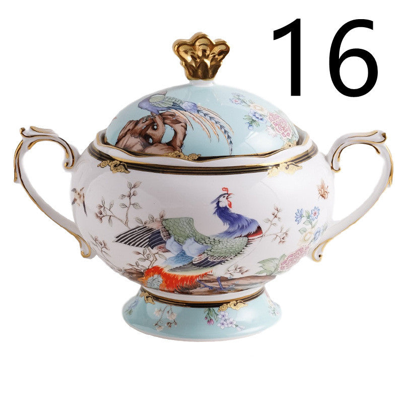 Creative Dishes And Dishes Set Household Chinese Bone China Tableware Set