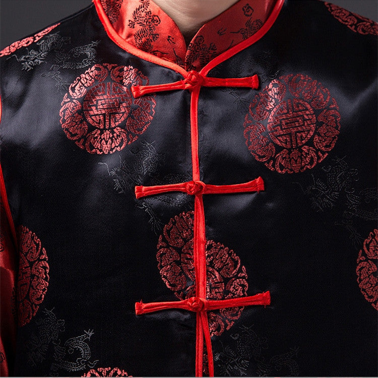 Tang Suit Bridegroom Xiuhe Clothing Republic Of China Robe