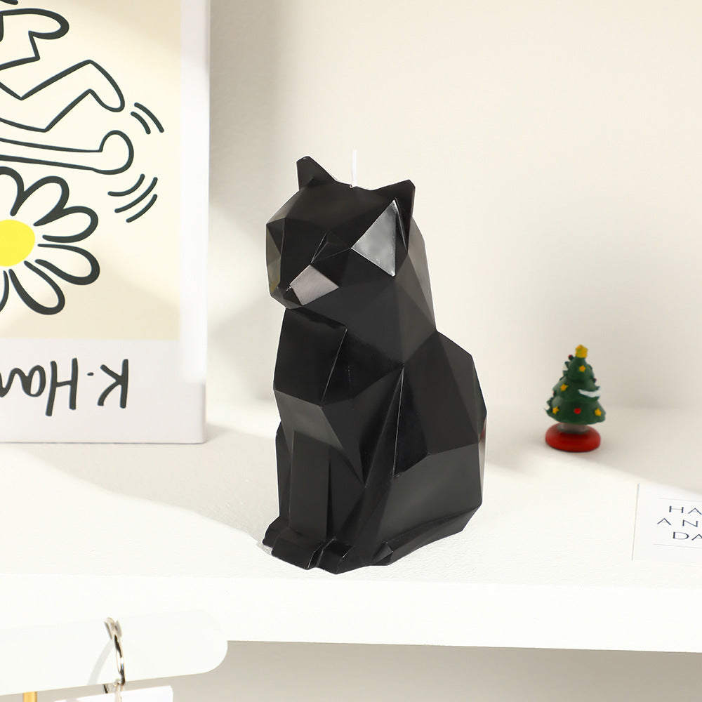 Egypt Mysterious Black Cat Aromatherapy Candle Creative Animal Modeling Domestic Ornaments