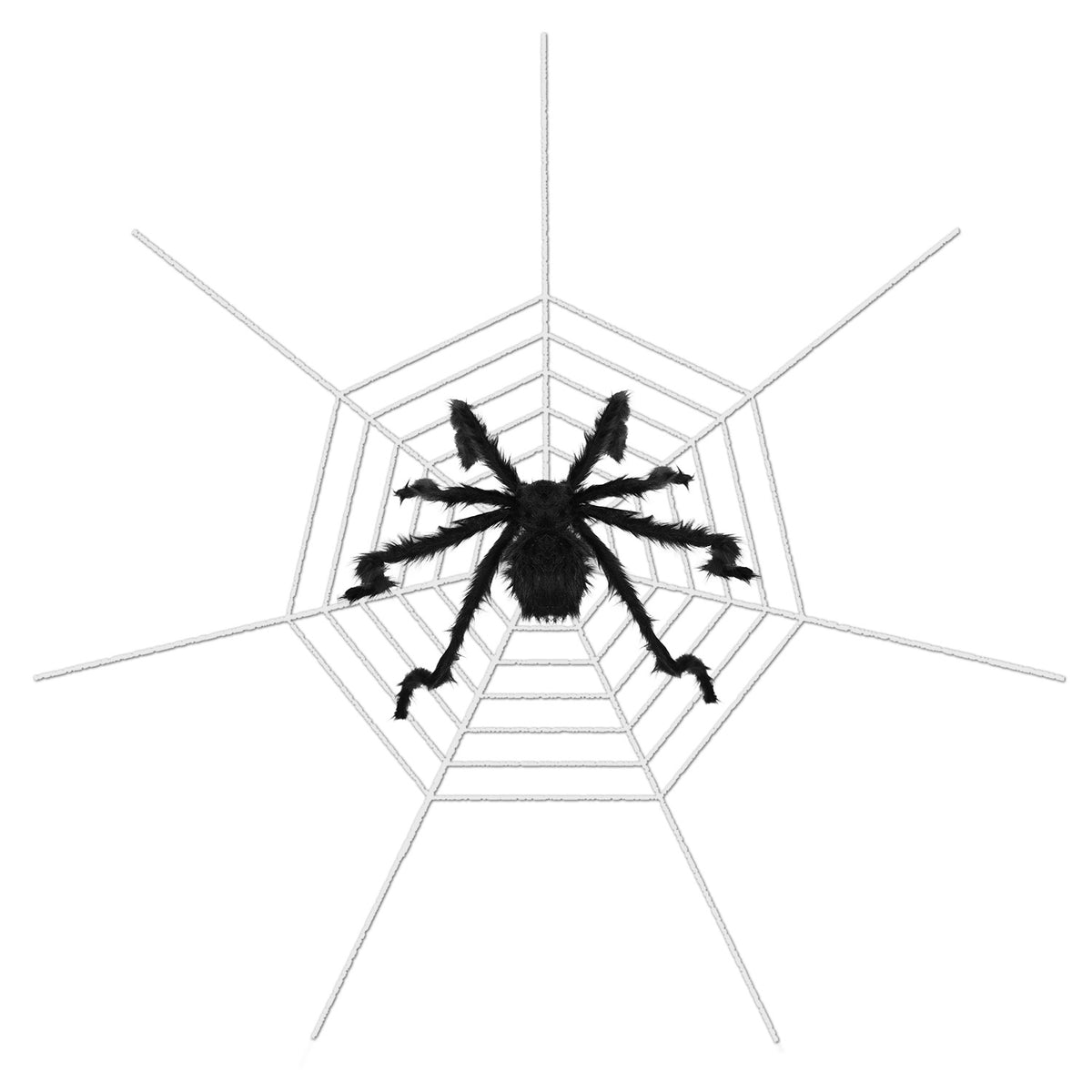 Giant 49 in Halloween Spider with 126 in Stretch Web – image 3