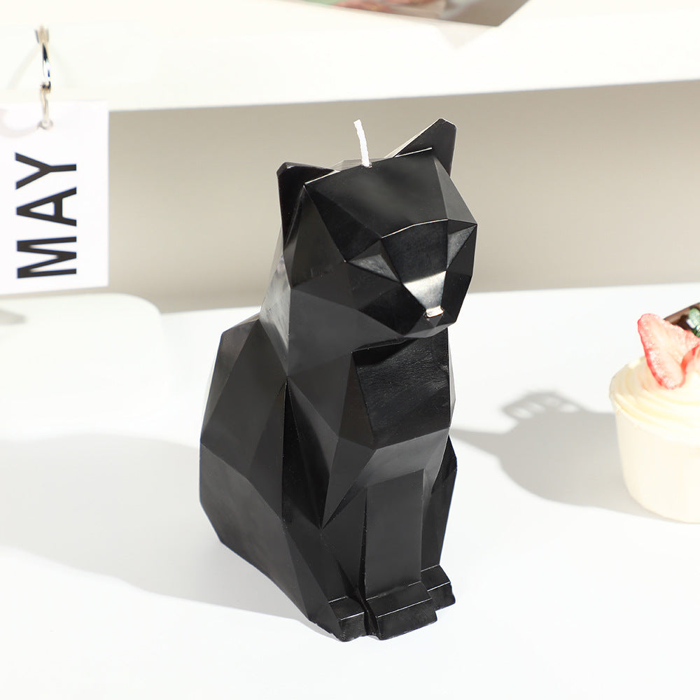 Egypt Mysterious Black Cat Aromatherapy Candle Creative Animal Modeling Domestic Ornaments