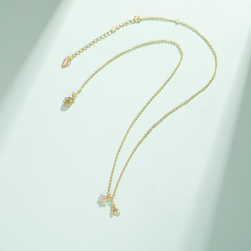 Eiffel Tower Star Female Necklace