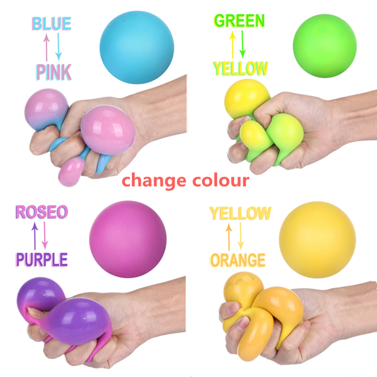 Color-Changing Squeeze Ball