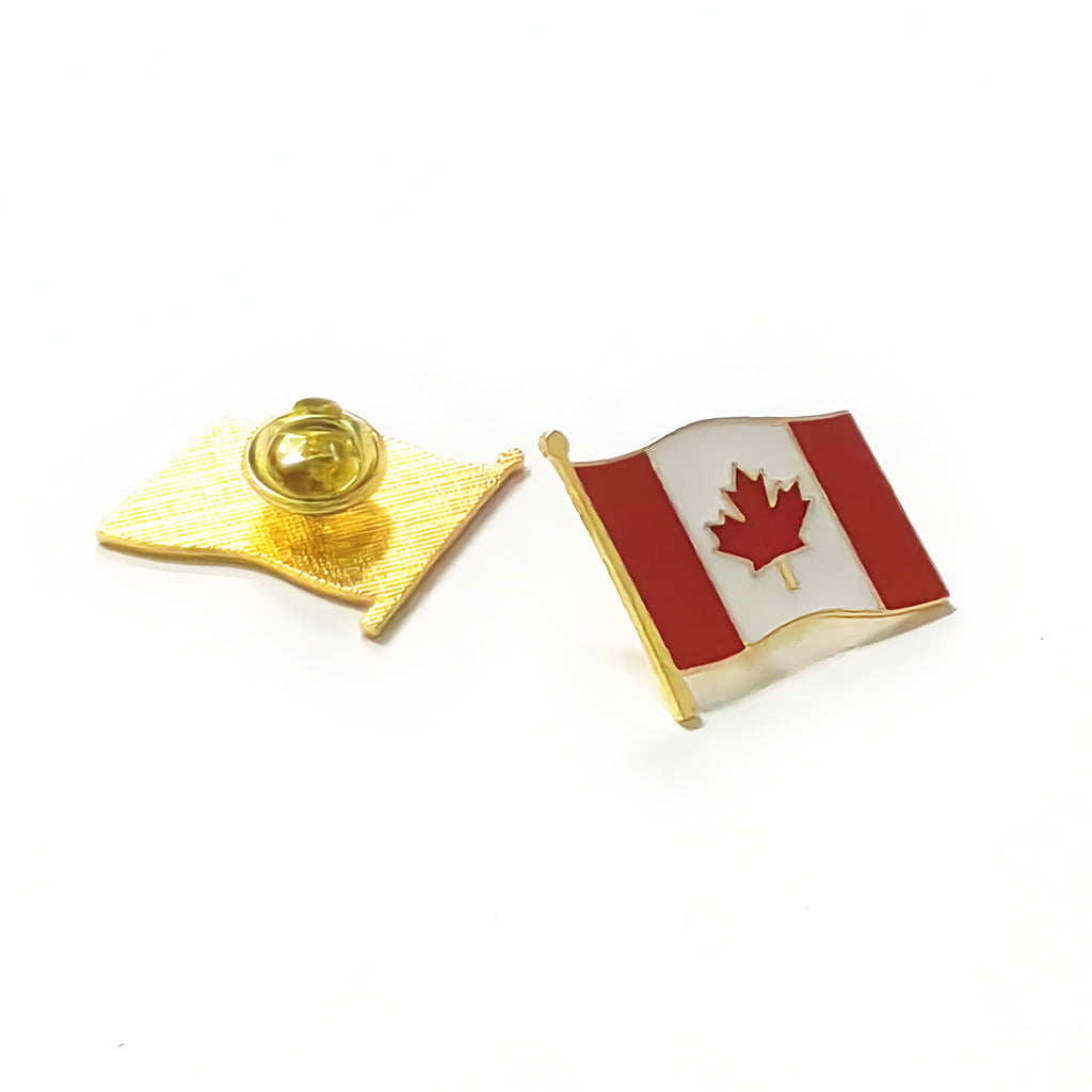 Canadian Flag Brooch High-grade Paint