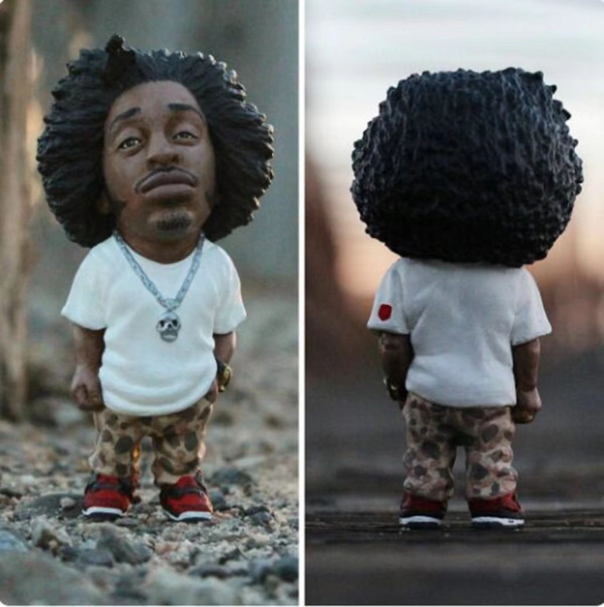 New Hip-hop Legend Tattoo Artist Souvenirs Resin Crafts Ornaments