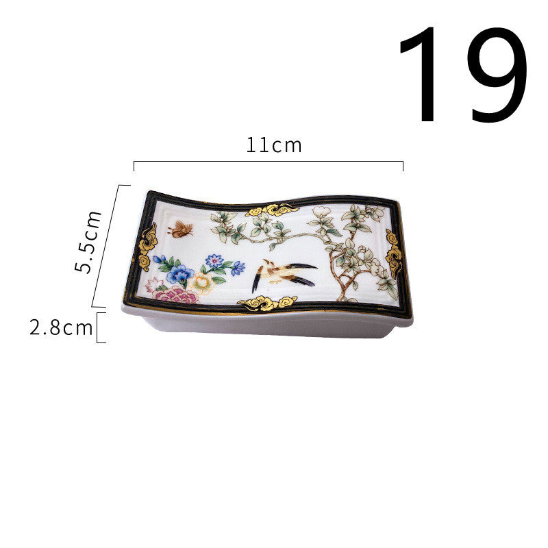 Creative Dishes And Dishes Set Household Chinese Bone China Tableware Set
