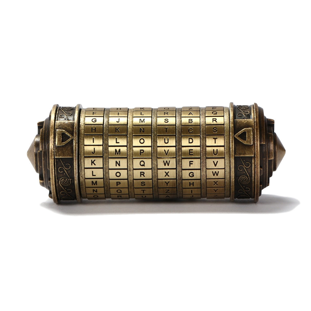 Da Vinci Combination Lock Bronze Precision Edition