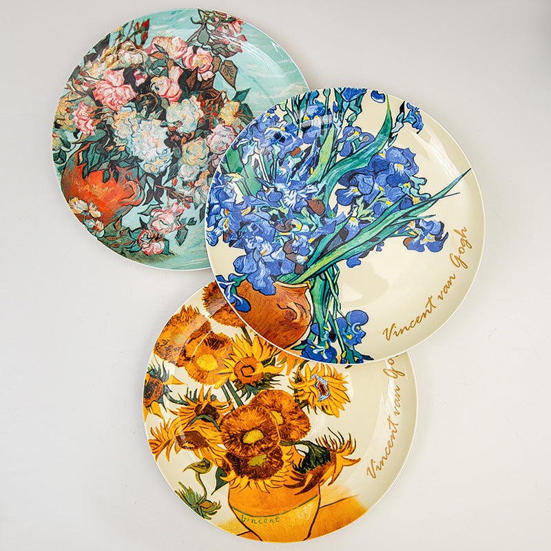 Van Gogh Export Bone China 8-inch Plate