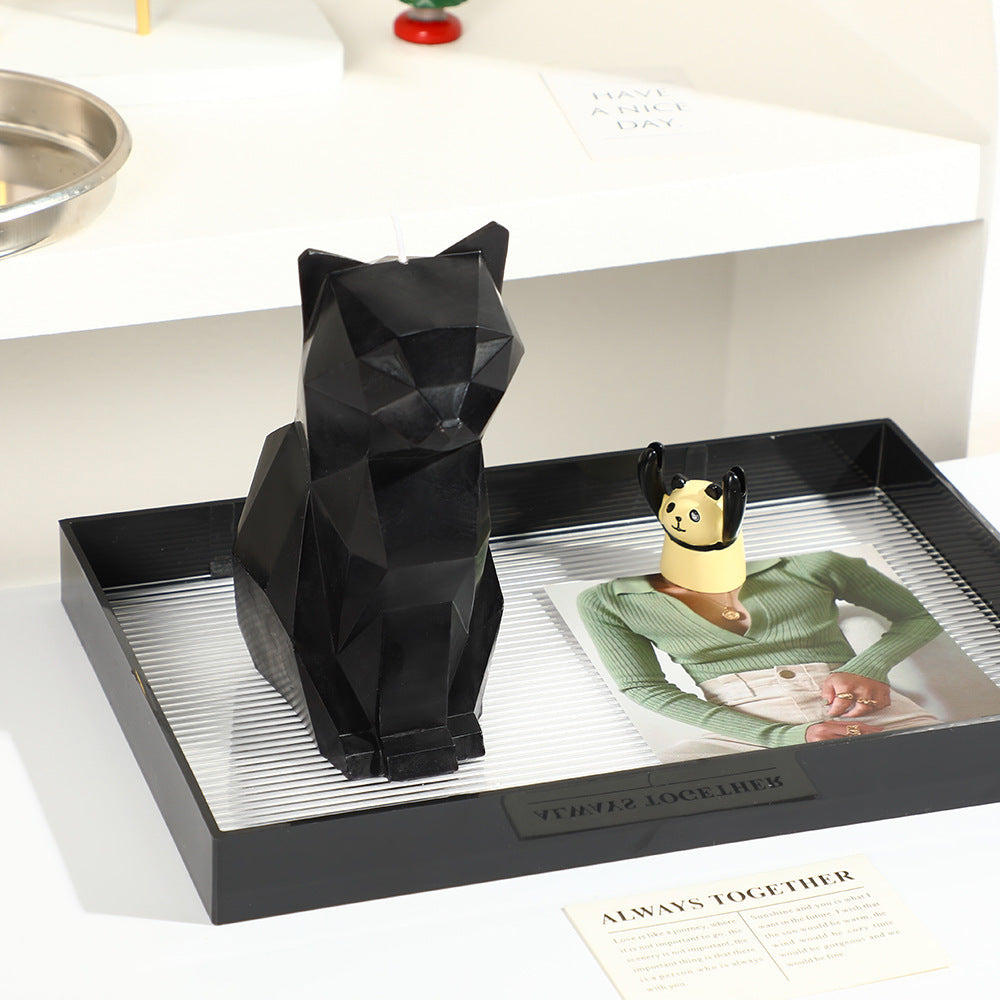 Egypt Mysterious Black Cat Aromatherapy Candle Creative Animal Modeling Domestic Ornaments